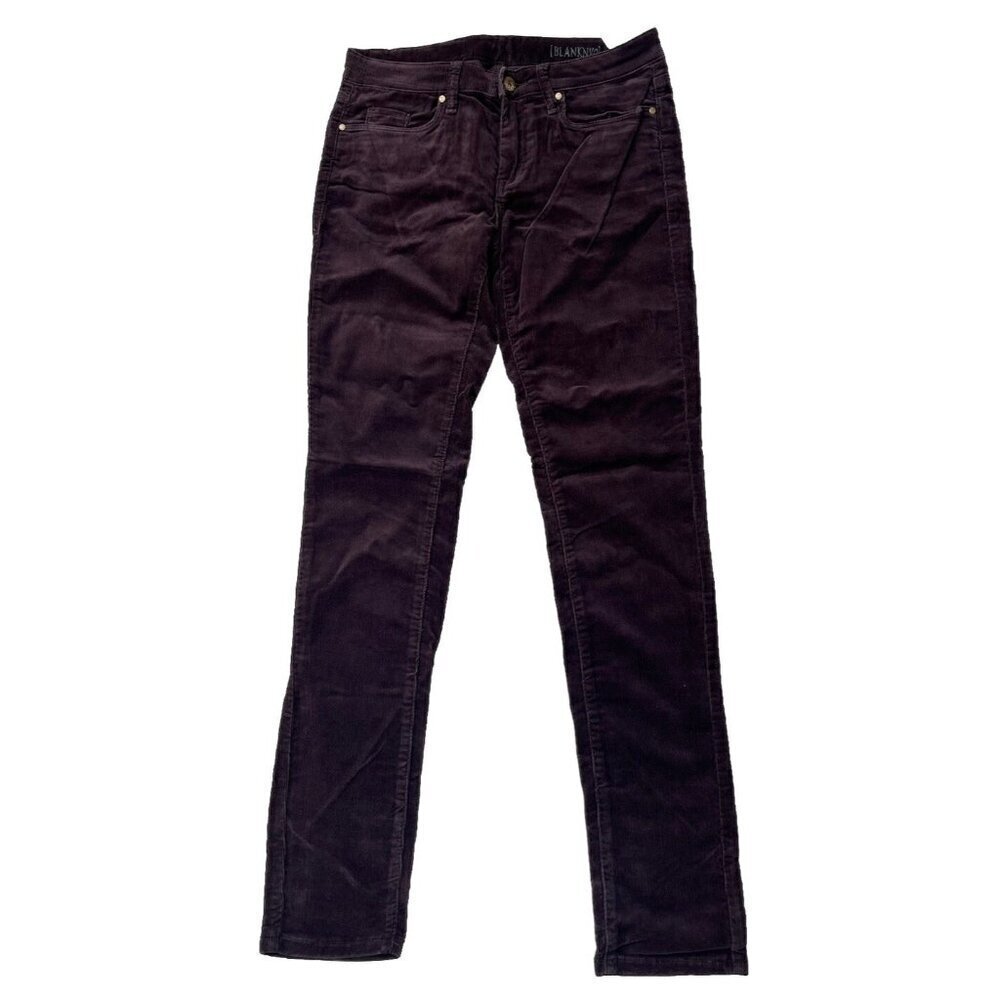 BLANKNYC Womens Brown Skinny Corduroy Pants Size 30 Stretch 5 Pocket Classic - Picture 14 of 15